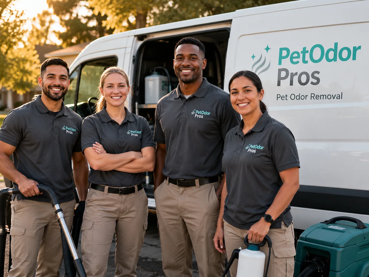 Pet Odor Removal team serving Valencia, CA